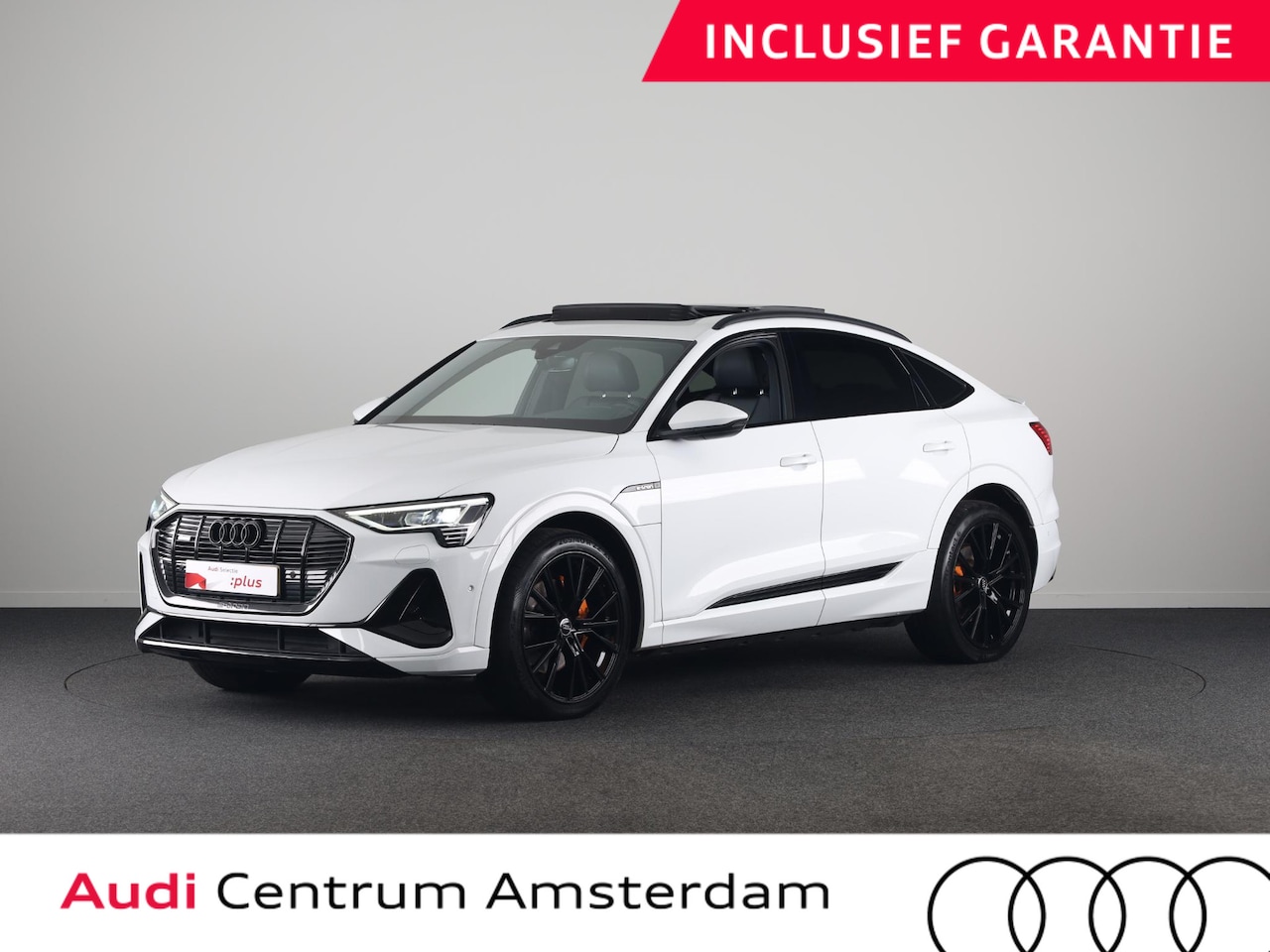 Audi e-tron Sportback - 55 quattro S edition 95 kWh 408 pk | SOH 91,49% | Navigatie | Panoramadak | Parkeersensore - AutoWereld.nl
