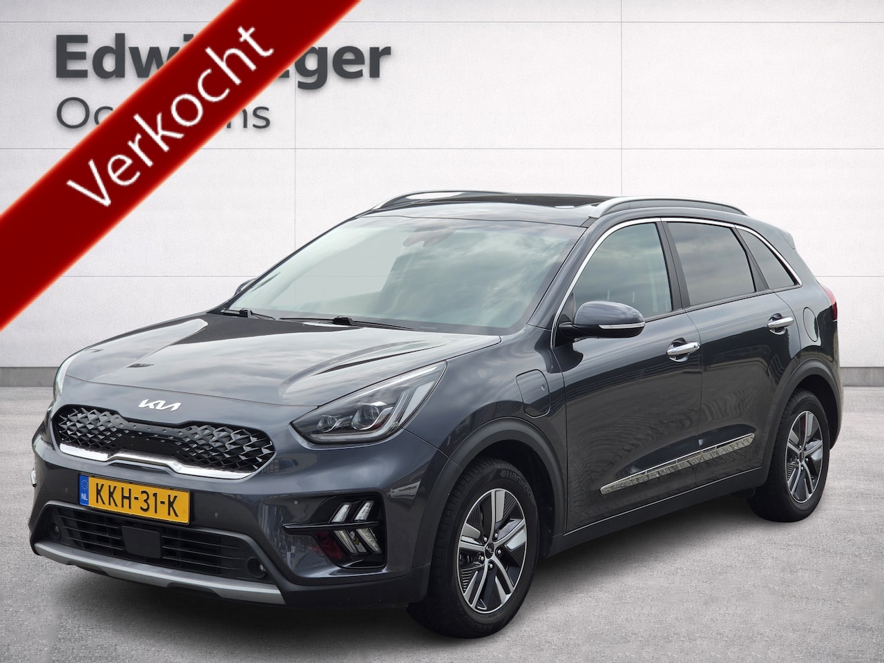 Kia Niro - 1.6 GDi PHEV ExecutiveLine | Schuifdak | Leder | Navi | Digital cockpit - AutoWereld.nl