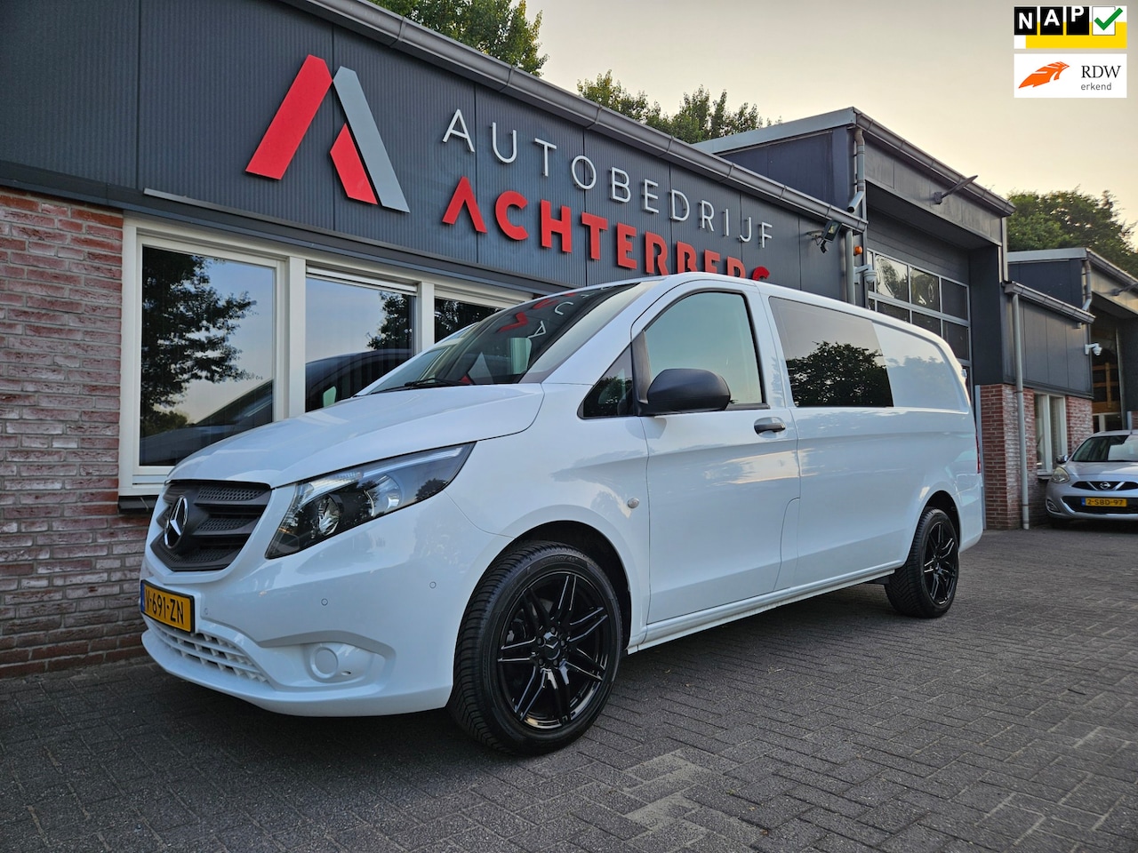 Mercedes-Benz Vito - 109 CDI Lang DC Comfort Dubbele Cabine! Airco/Clima! Cruise Control! Nette Bus! NAP! - AutoWereld.nl