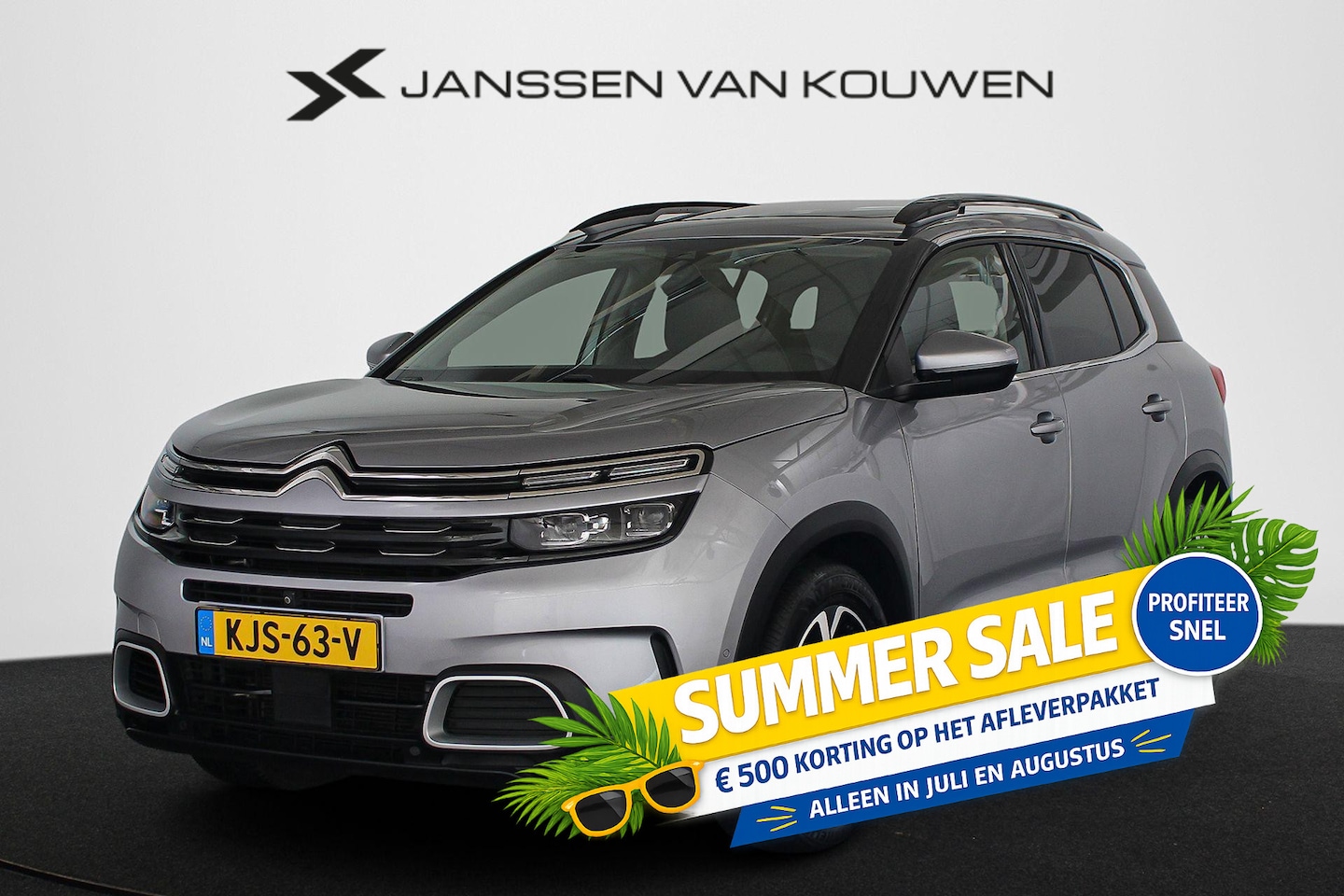 Citroën C5 Aircross - 1.6 PureTech Shine Panoramadak Elektrische Achterklep Stoelverwarming - AutoWereld.nl