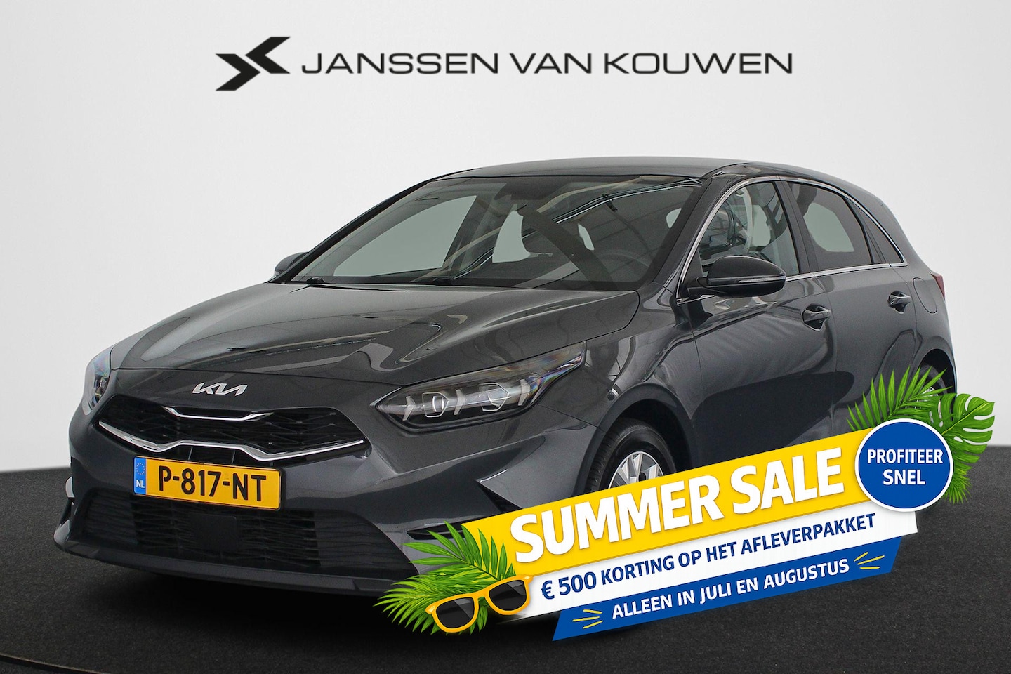 Kia Cee'd - Ceed 1.0 T-GDi DynamicPlusLine Achteruitrijcamera Stoel-Stuurverwarming Apple CarPlay - AutoWereld.nl