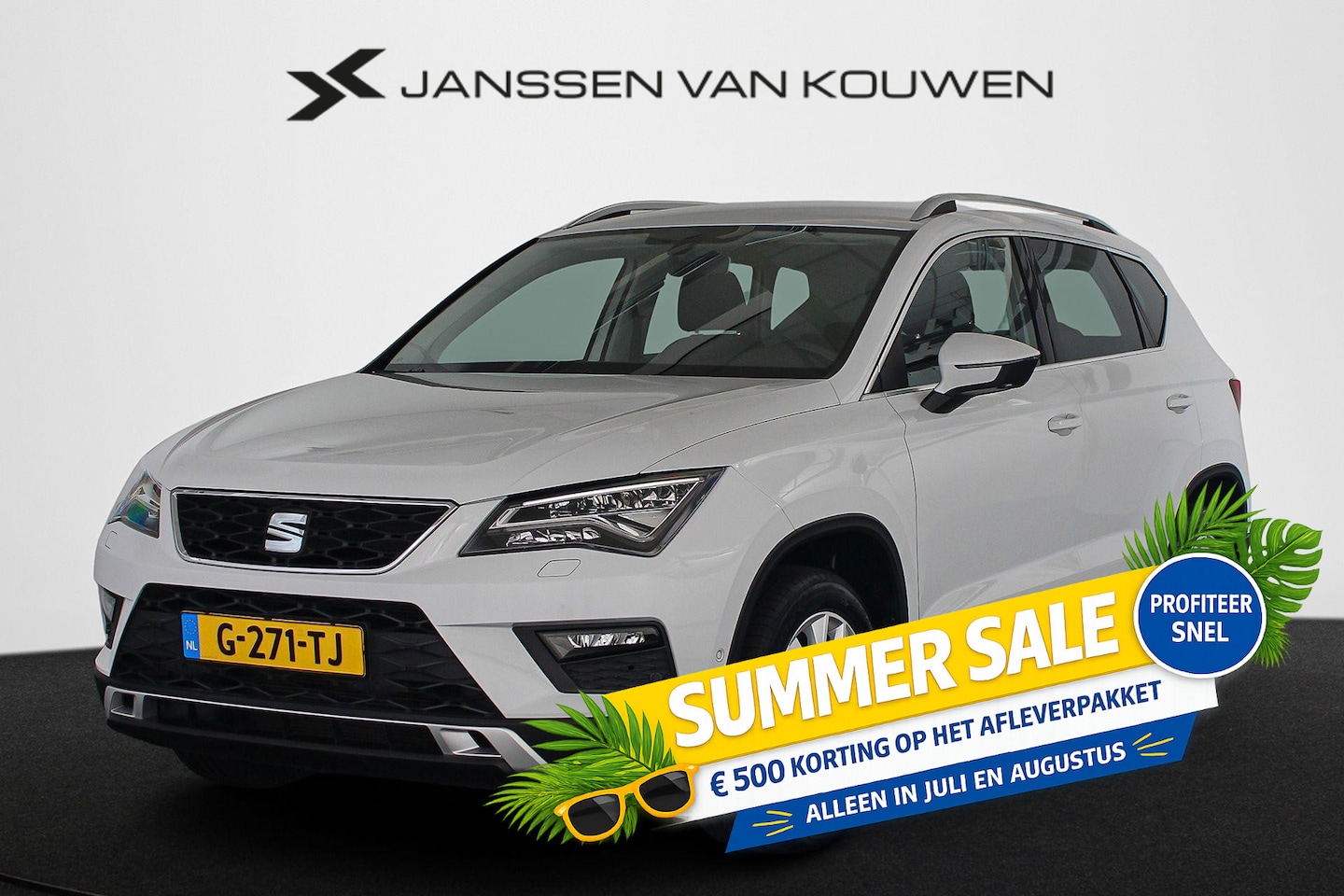 SEAT Ateca - 1.5 TSI Style Business Intense Stoelverwarming Elektrische achterklep Camera - AutoWereld.nl