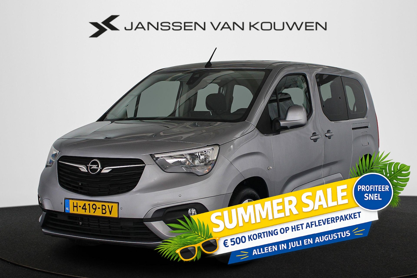 Opel Combo Tour - 1.2 Turbo L2H1 Edition 7p. Unieke KMstand Stuurverwarming Achteruitrijcamera Apple Carplay - AutoWereld.nl