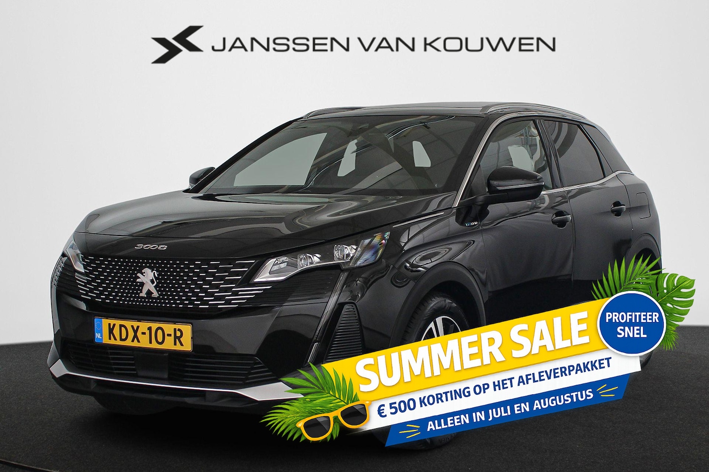 Peugeot 3008 - 1.6 HYbrid 225 GT Panoramadak Camera Navigatie - AutoWereld.nl