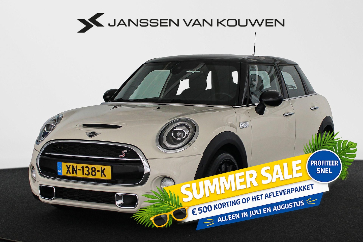 MINI 5-Deurs - 2.0 Cooper S Chili Adaptive cruise Keyless Head-up Stoelverwarming - AutoWereld.nl