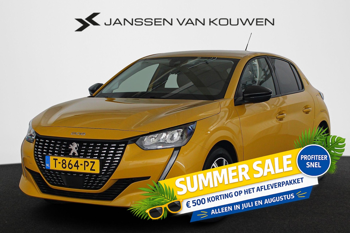 Peugeot 208 - 1.2 PureTech Allure Pack Stoelverwarming Keyless Adaptieve Cruise Control Apple CarPlay - AutoWereld.nl