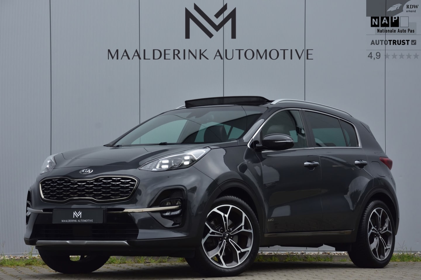 Kia Sportage - 1.6 T-GDI 4WD GT-Line Panodak, 3D Camera, Navi, JBL, Leder, Stoelverwarming - AutoWereld.nl