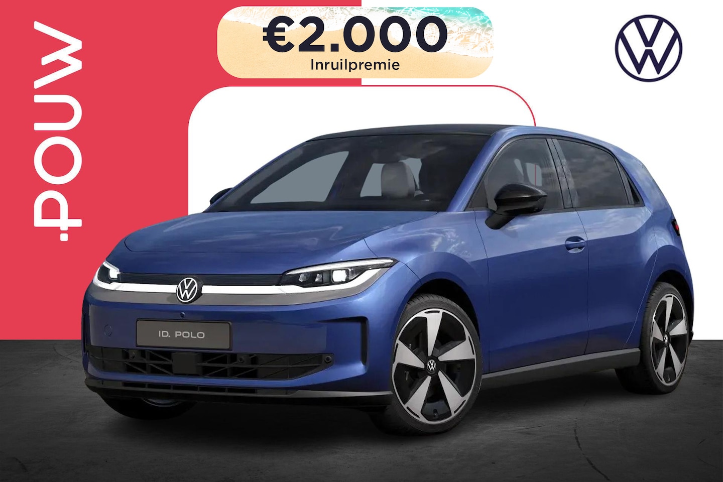 Volkswagen ID.Polo - 211pk Style First Edition 52 kWh | 19" Velgen | Panoramadak - AutoWereld.nl