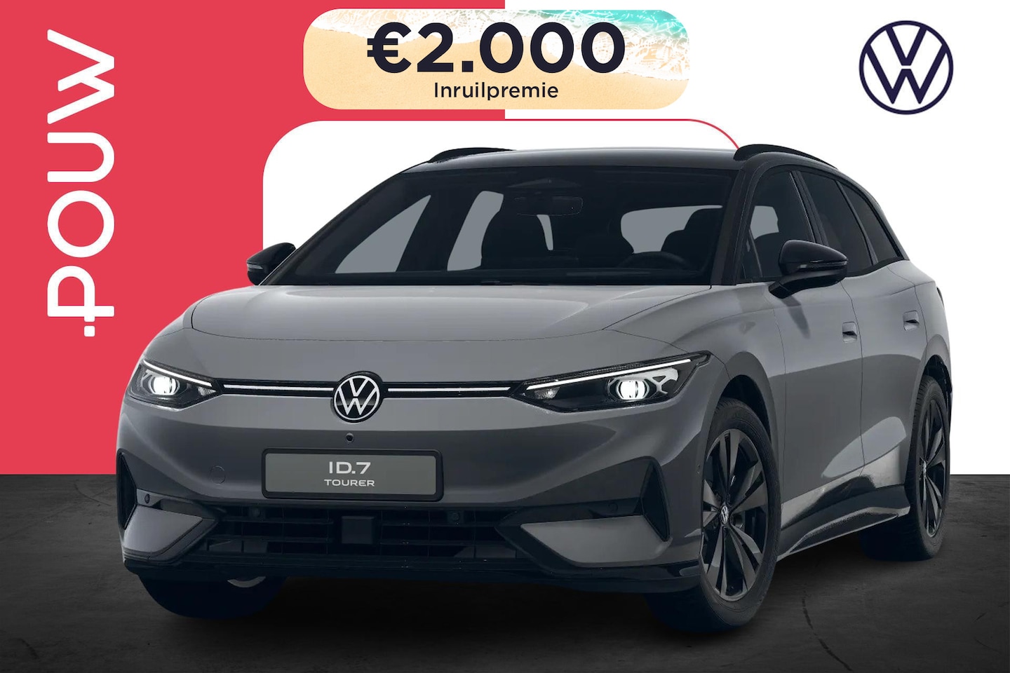 Volkswagen ID.7 Tourer - 204pk Limited Edition 59 kWh | Trekhaak Wegklapbaar - AutoWereld.nl