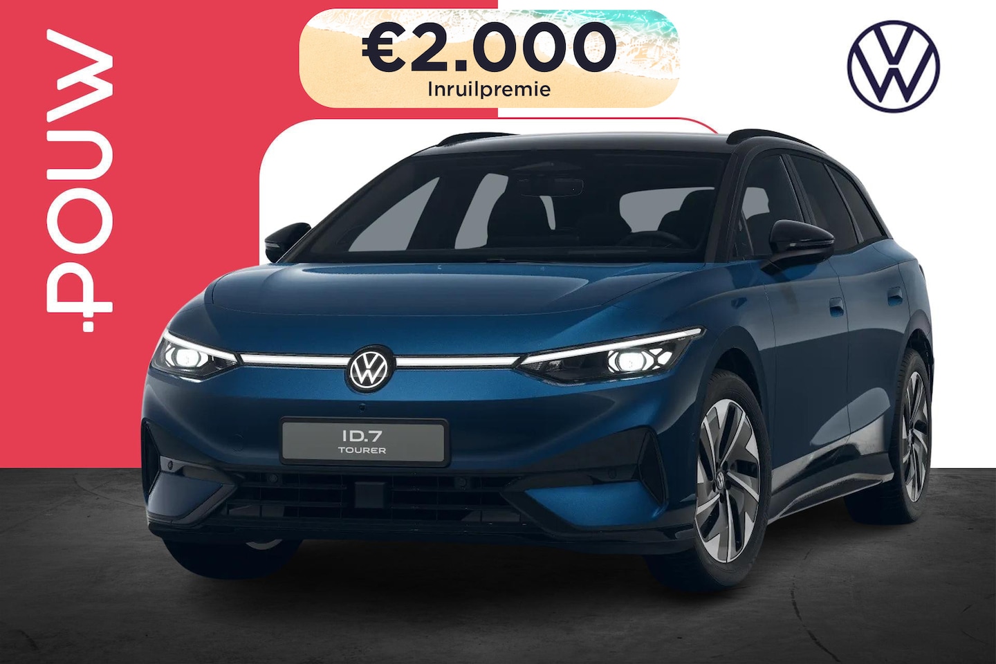 Volkswagen ID.7 Tourer - 286pk Limited Edition Plus 77 kWh | Interieur Pakket Plus - AutoWereld.nl
