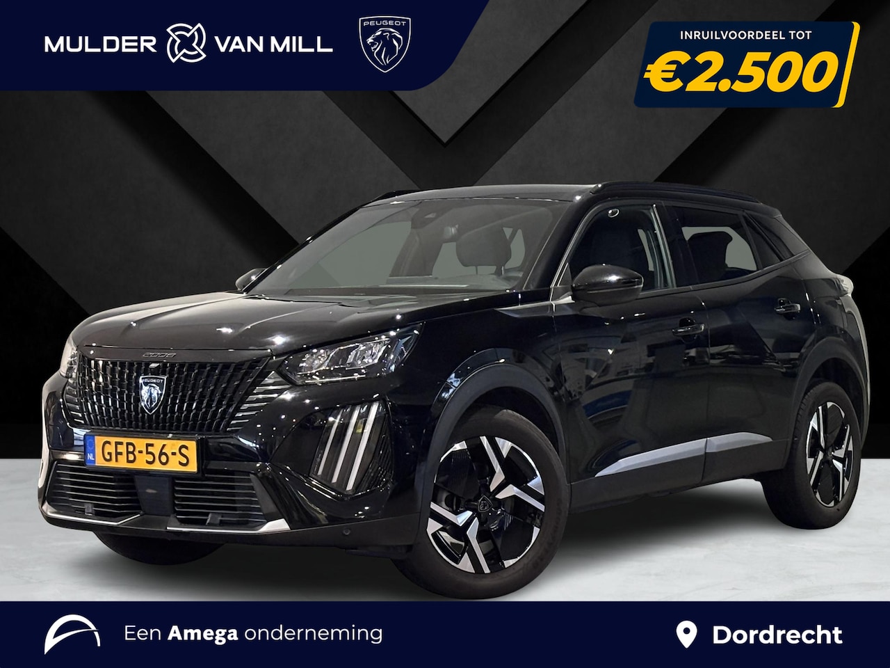 Peugeot 2008 - Allure Pack 1.2 Turbo 100pk | DODEHOEKBEW. | KEYLESS ENTRY | 360° CAMERA | NAVI | CLIMA | - AutoWereld.nl