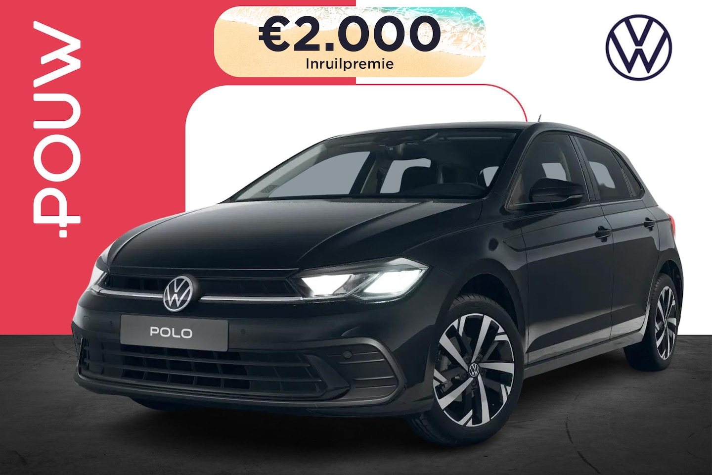 Volkswagen Polo - 1.0 TSI 95pk DSG Life Edition | Parkeersensoren | 16" Velgen - AutoWereld.nl