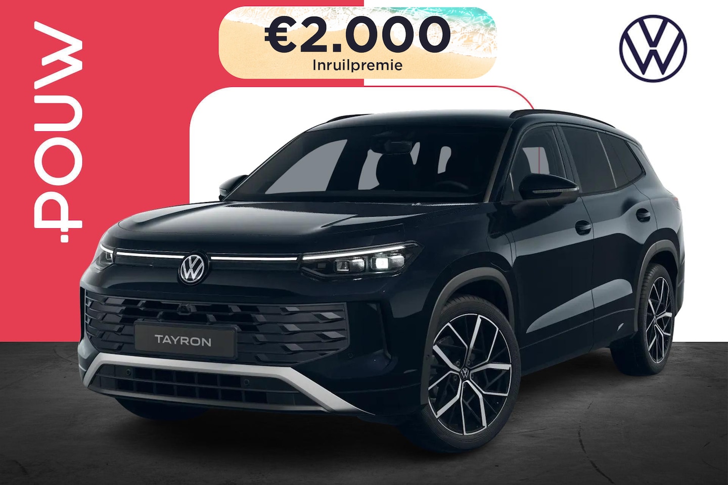 Volkswagen Tayron - 1.5 eHybrid 204pk Life Edition | Design Pakket | 20" Velgen - AutoWereld.nl