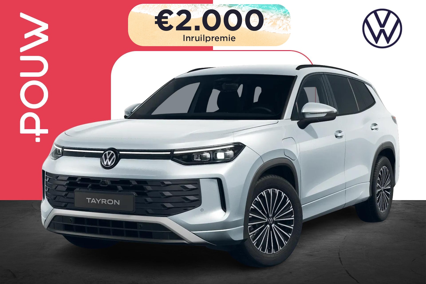 Volkswagen Tayron - 1.5 eHybrid 204pk Life Edition | Design Pakket | 18" Velgen - AutoWereld.nl