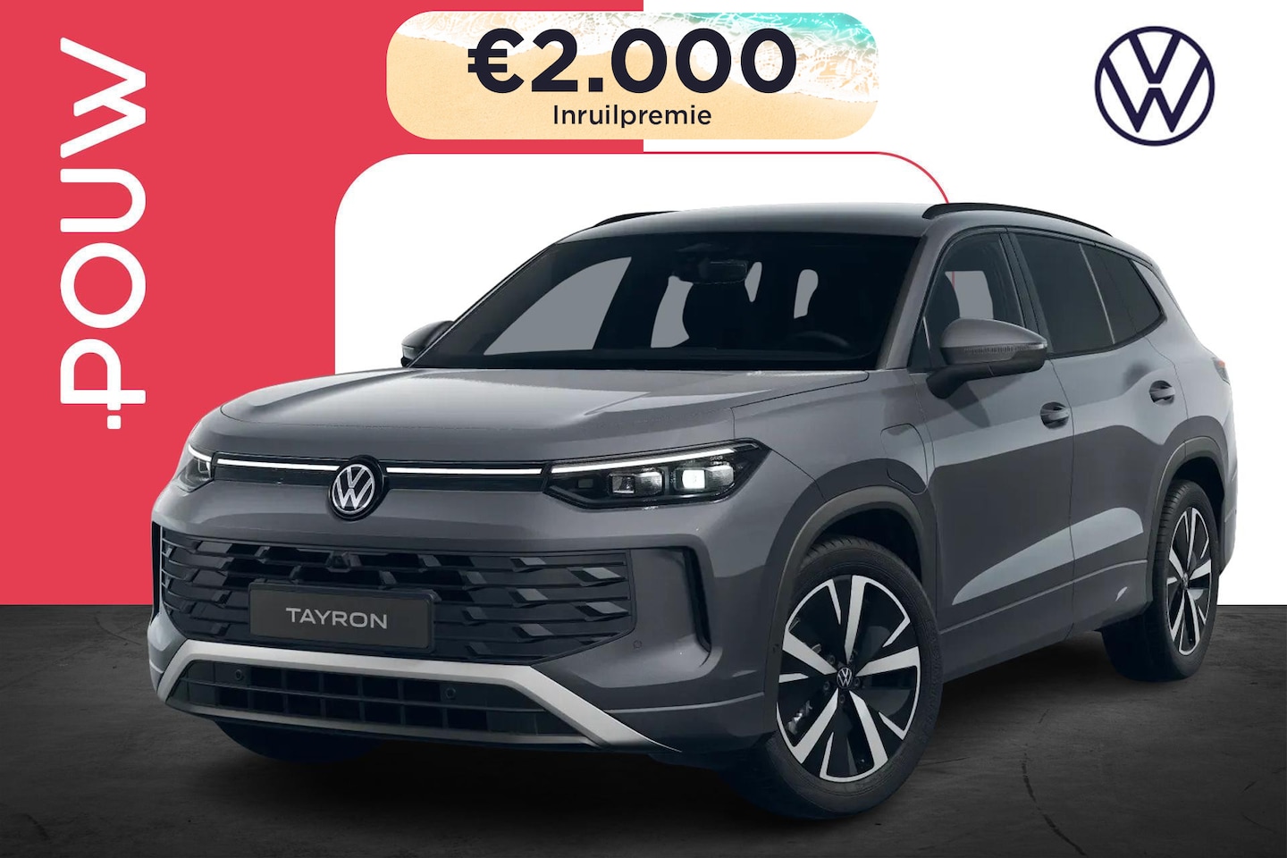 Volkswagen Tayron - 1.5 eHybrid 204pk Life Edition | Design Pakket | 19" Velgen - AutoWereld.nl