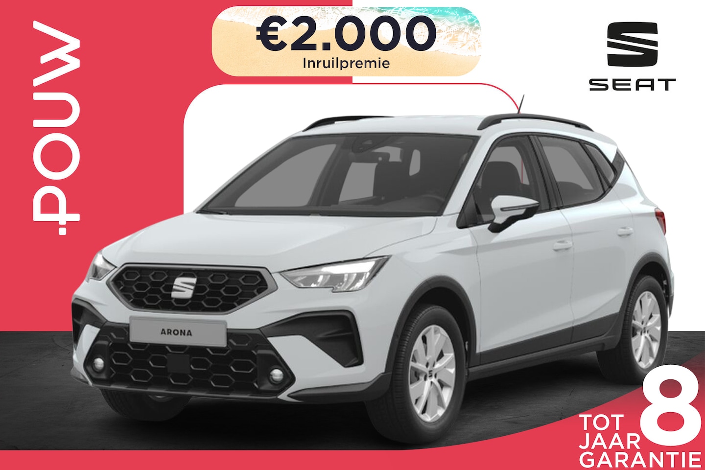 SEAT Arona - 1.0 EcoTSI 95pk Style | Cruise Control | Airco - AutoWereld.nl