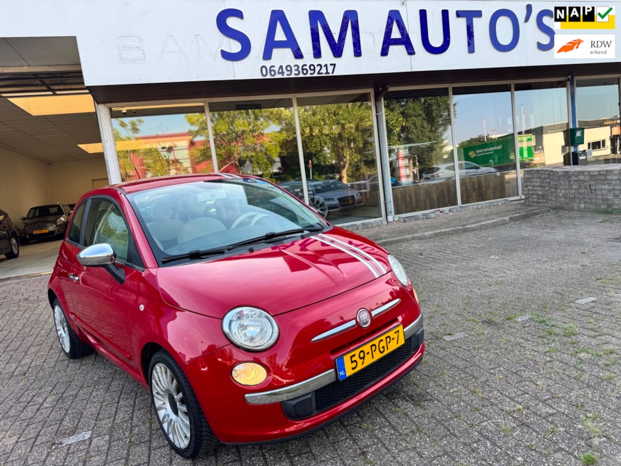 Fiat 500 - 1.2 Pop AUTOMAAT - AutoWereld.nl