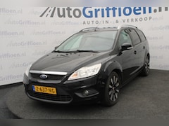Ford Focus Wagon - 1.8 Limited Flexi Fuel nette station met half-leer met nieuwe APK bij aflevering