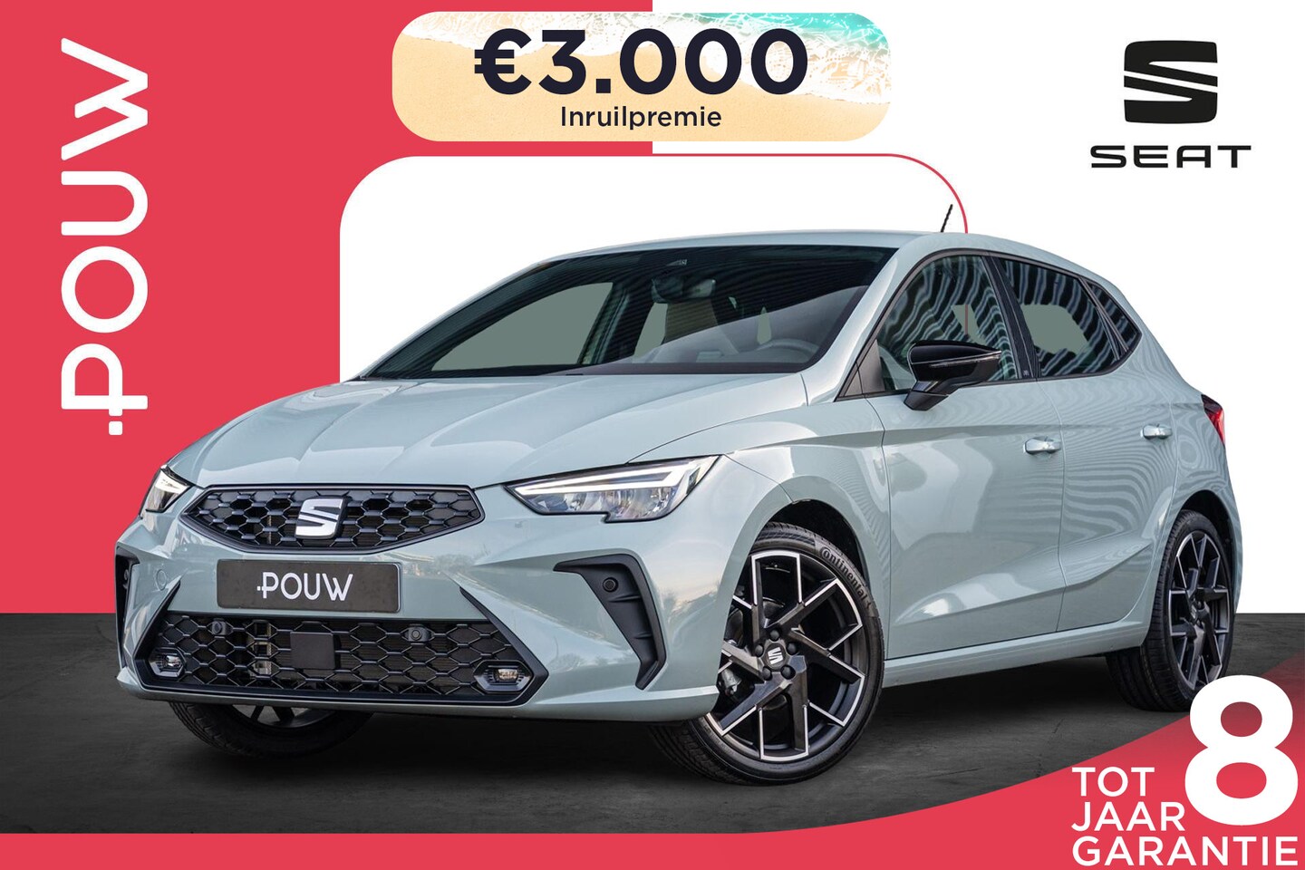 SEAT Ibiza - 1.0 EcoTSI 95pk FR Business Connect | 18" Velgen | Full-LED Koplampen - AutoWereld.nl