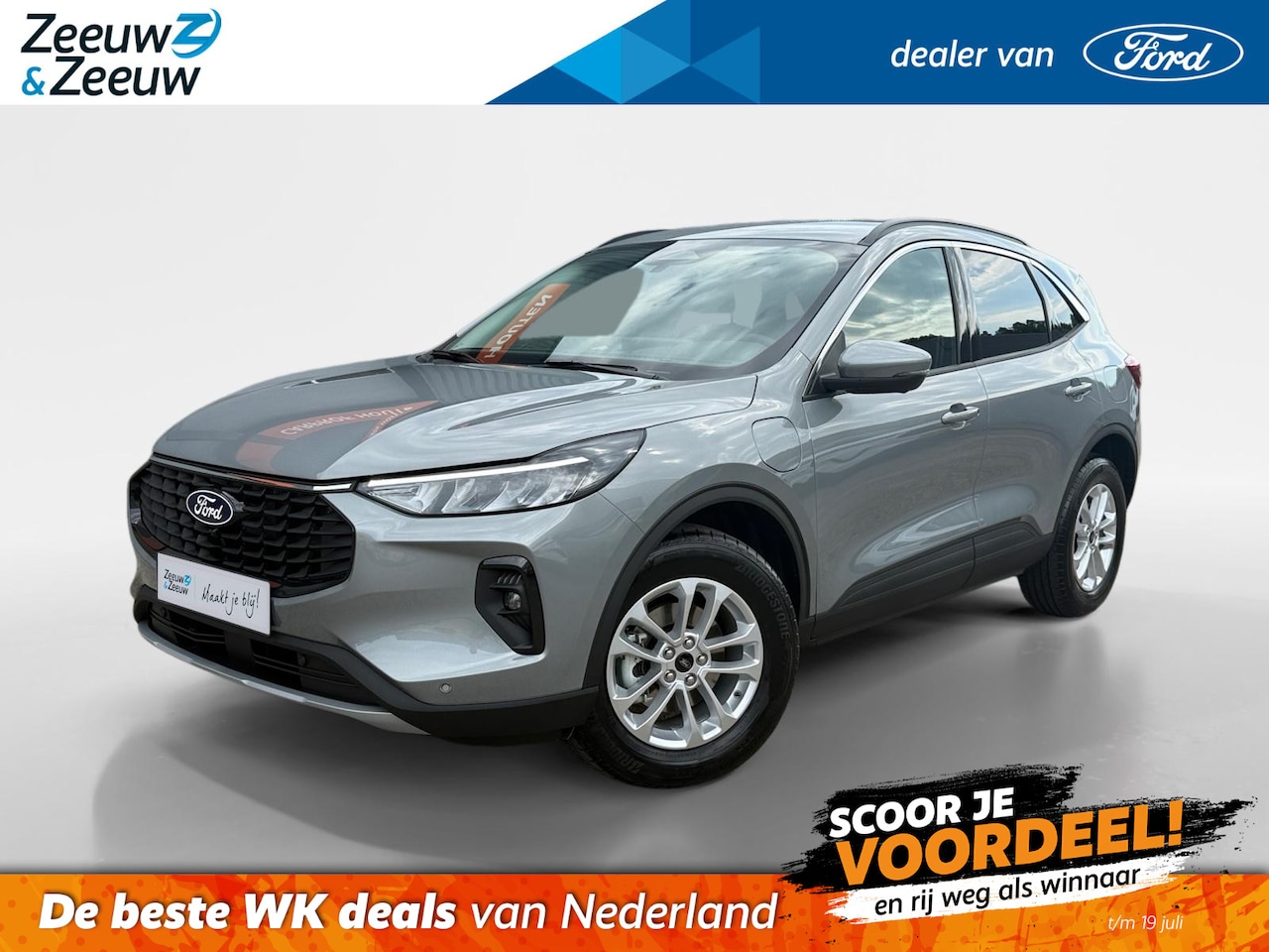 Ford Kuga - 2.5 PHEV Titanium | 0,99% Rente | 4.000, - KORTING | UIT VOORRAAD LEVERBAAR | Elektrisch W - AutoWereld.nl