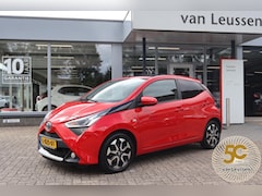 Toyota Aygo - 1.0 VVT-i x-joy cabrio CLIMA APPLE/ANDROID CAMERA LM-VELGEN EL-RAMEN