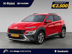 Hyundai Kona - Premium 1.6 GDI HEV 140pk | TREKHAAK | LEDER | NAVI | APPLE CARPLAY / ANDROID AUTO | HEAD