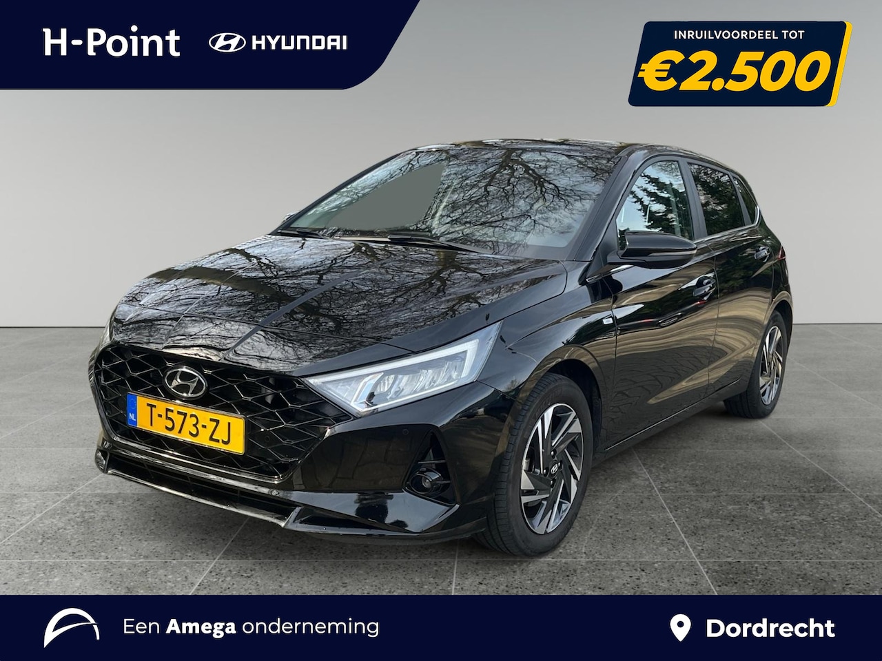 Hyundai i20 - Premium 1.0 T-GDI 100pk AUTOMAAT | KEYLESS ENTRY | LAGE KM-STAND! | STOEL + STUURVERW. | C - AutoWereld.nl