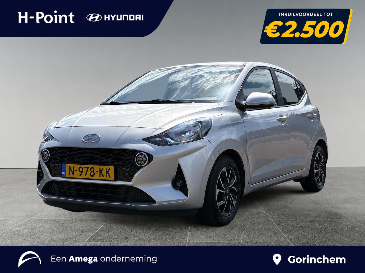Hyundai i10 - Comfort Smart 1.0 MPI 67pk | 15'' BI-COLOR LM-VELGEN | APPLE CARPLAY / ANDROID AUTO | CAME - AutoWereld.nl