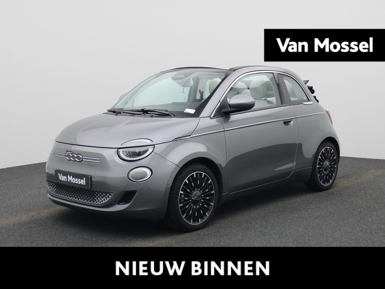 Fiat 500e - Cabrio 42KWH LA PRIMA BY BOCELLI - AutoWereld.nl