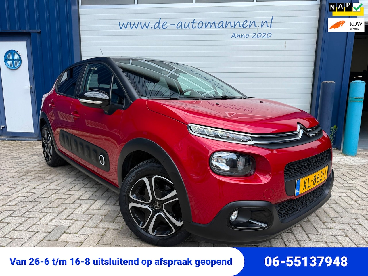 Citroën C3 - 1.2 PureTech Feel Edition / ECC / CRUISE / NAVI / APPLE CARPLAY / TREKHAAK - AutoWereld.nl