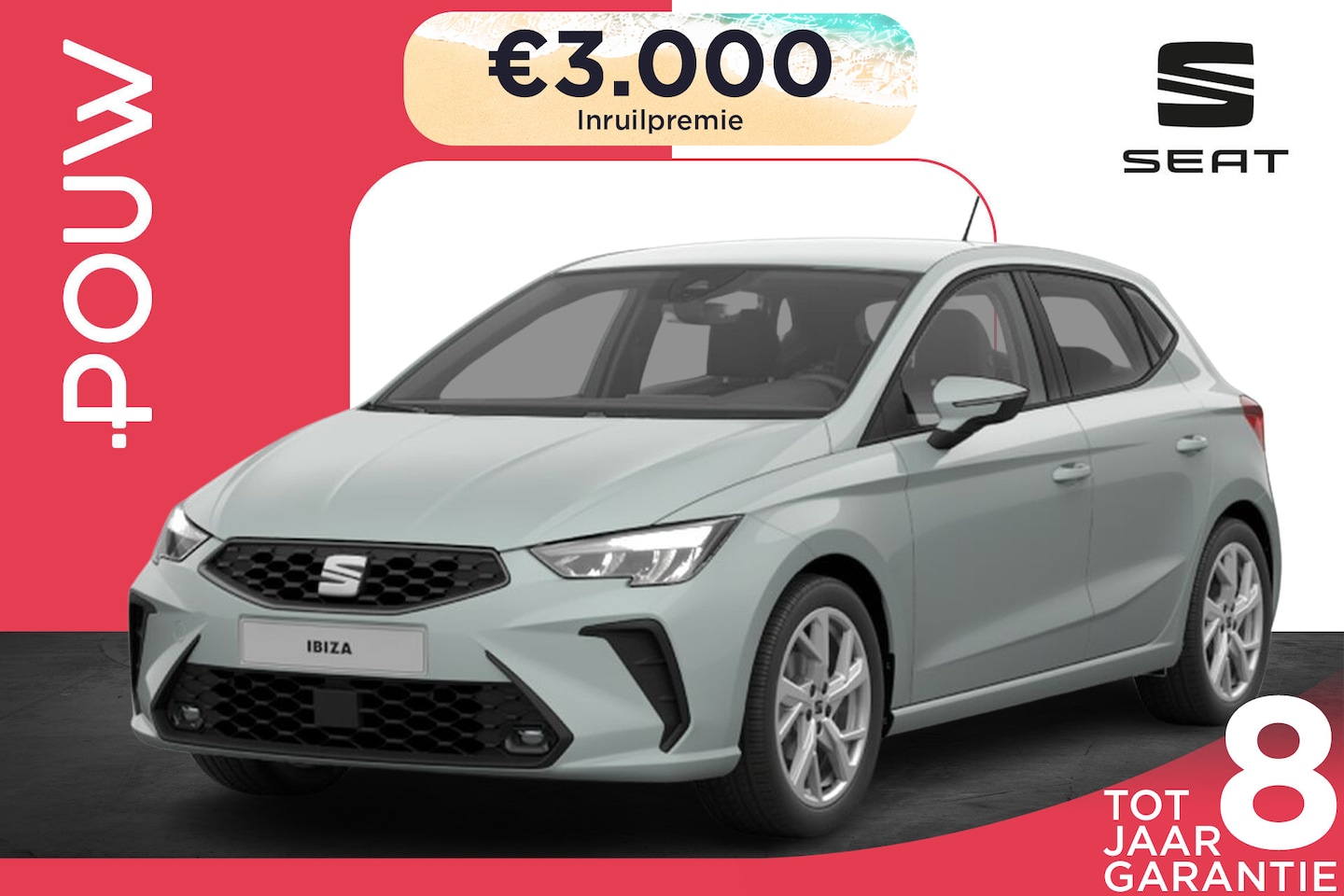 SEAT Ibiza - 1.0 EcoTSI 95pk Style | Cruise Control | Parkeersensoren - AutoWereld.nl