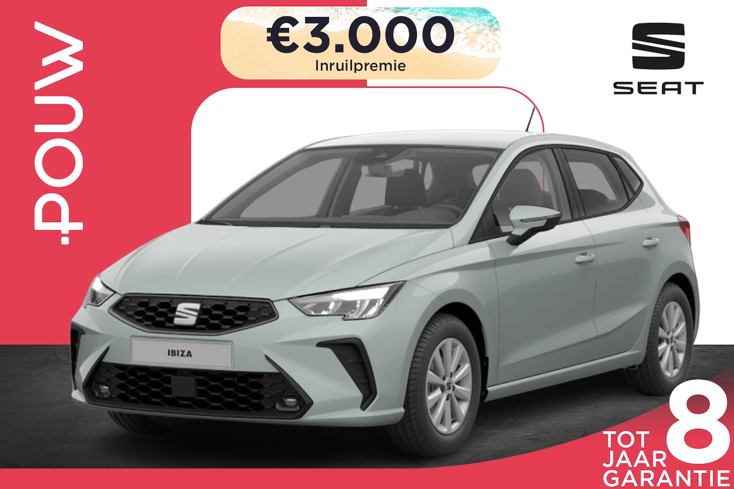 SEAT Ibiza - 1.0 EcoTSI 95pk Reference | Parkeersensoren | Cruise Control - AutoWereld.nl