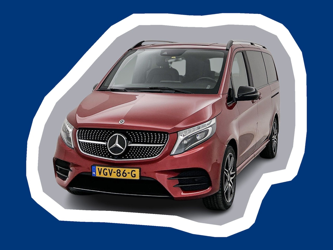 Mercedes-Benz V-klasse - 300d Lang Avantgarde Edition AMG line Rolstoelauto Marge (BTW & BPM vrij) Rolstoellift Bur - AutoWereld.nl