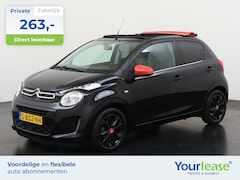 Citroën C1 - 1.0 VTi Airscape Shine | All-in 263, - Private Lease | Direct uit voorraad