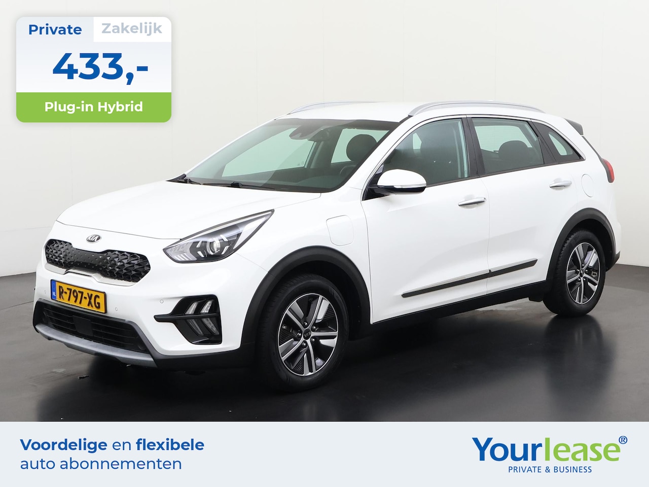 Kia Niro - 1.6 GDi PHEV DynamicLine | All-in 433,- Private Lease | Direct uit voorraad - AutoWereld.nl