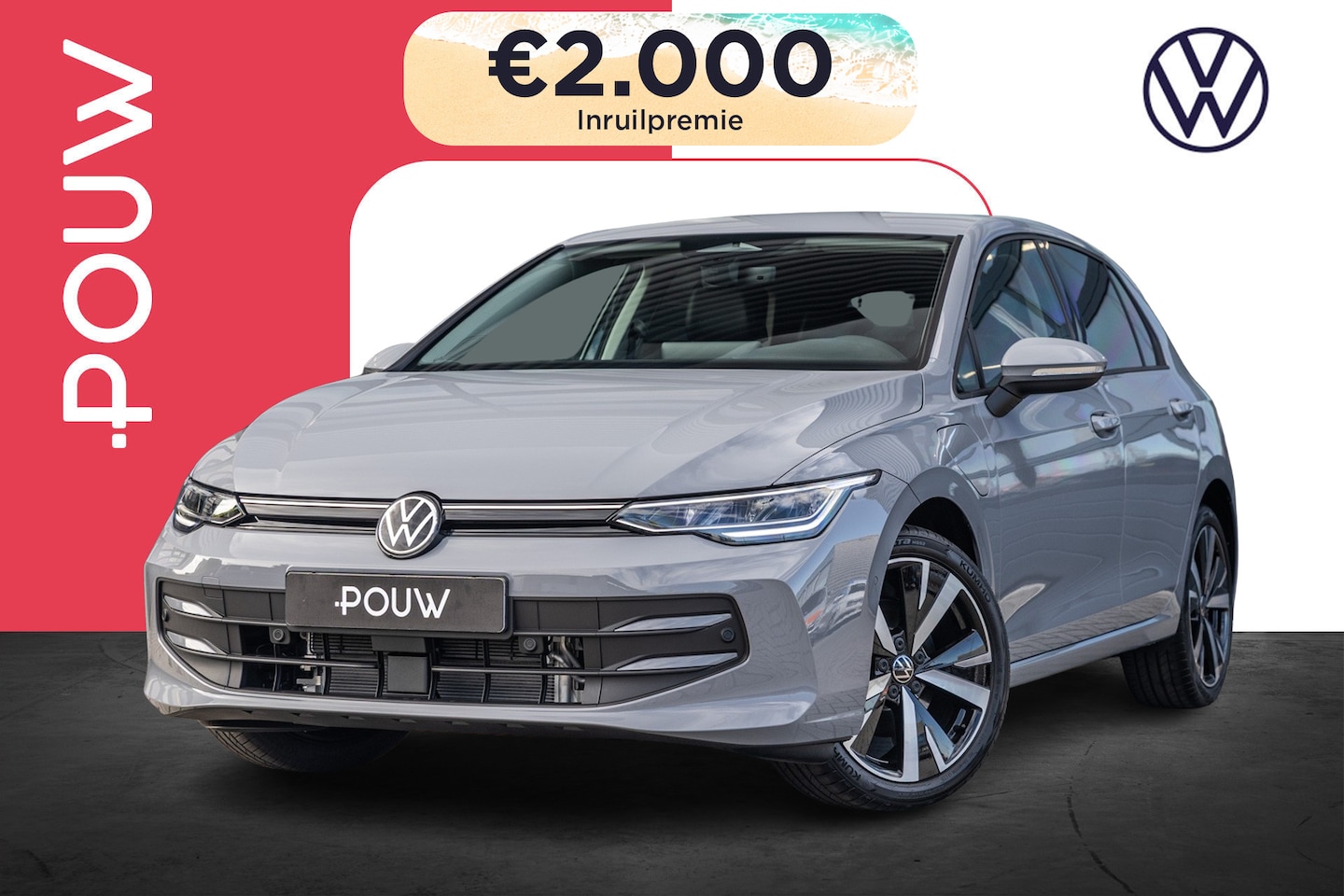 Volkswagen Golf - 1.5 eHybrid 204pk Life Edition | Trekhaak Wegklapbaar | 18" Velgen - AutoWereld.nl