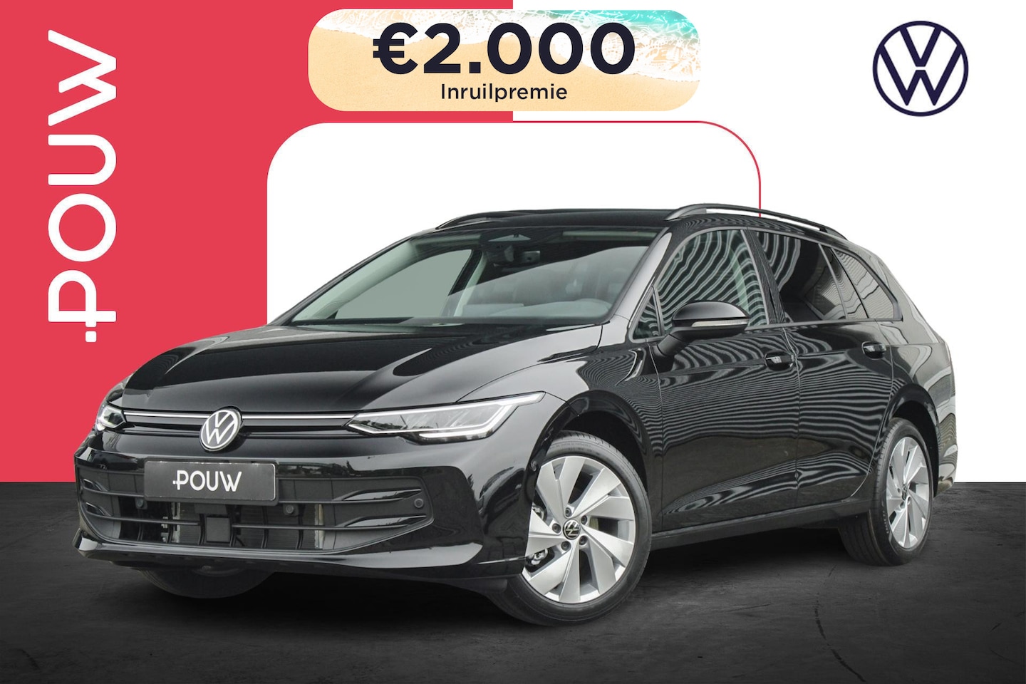 Volkswagen Golf Variant - 1.5 eTSI 115pk DSG Life Edition | Trekhaak Wegklapbaar - AutoWereld.nl