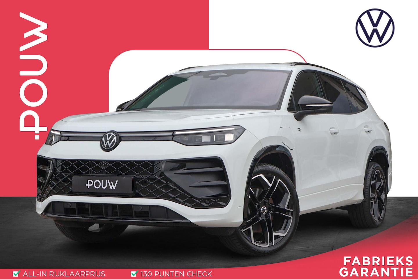 Volkswagen Tayron - 1.5 eHybrid 272pk R-Line Edition | SoH 100% | Panoramadak | Trekhaak | Memory | 360 Camera - AutoWereld.nl
