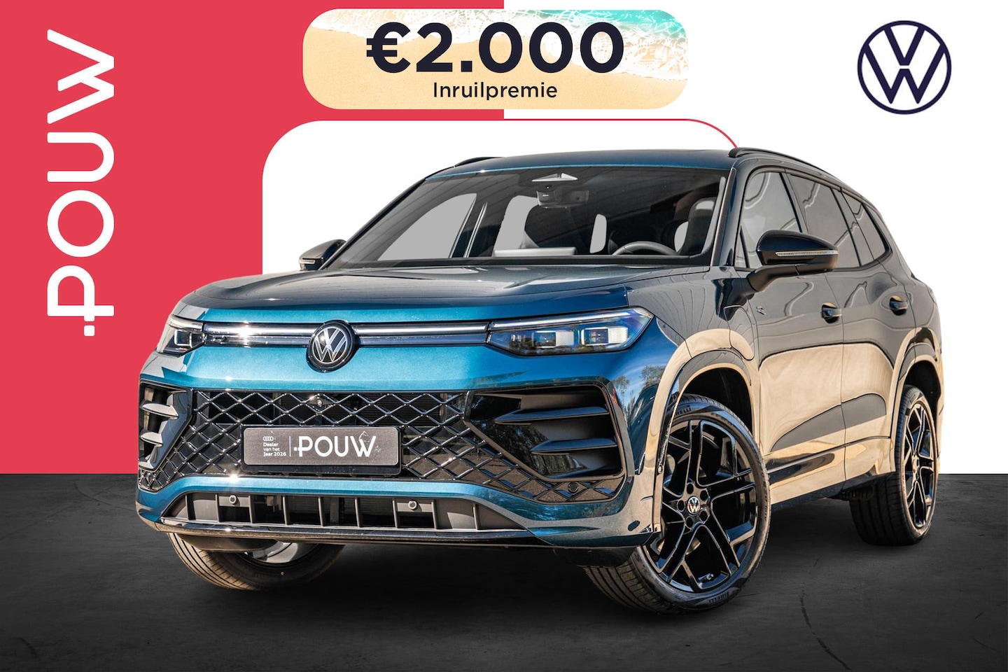 Volkswagen Tayron - 1.5 eHybrid 204pk R-Line Edition | Black Style Pakket | Panoramadak - AutoWereld.nl