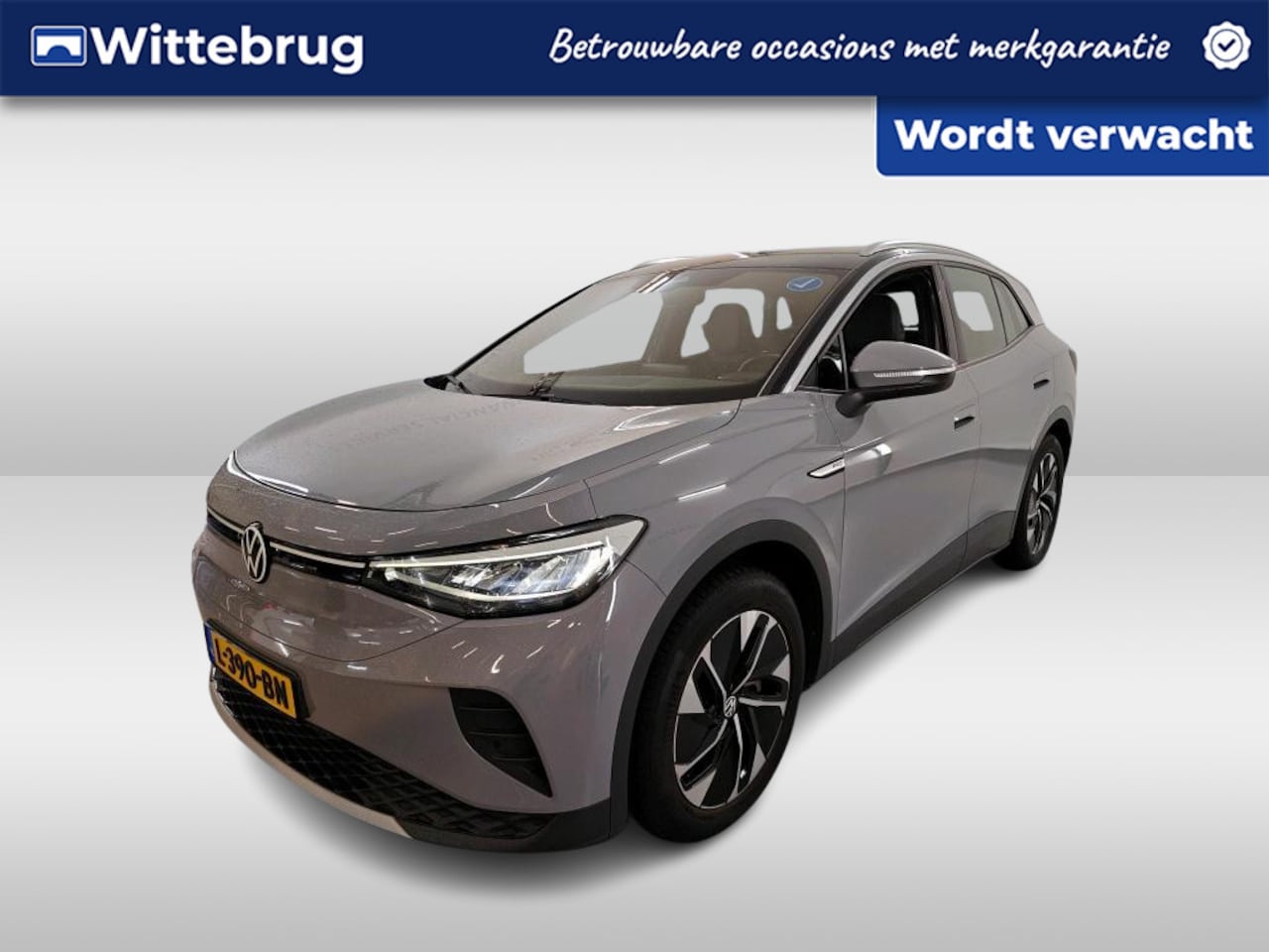 Volkswagen ID.4 - Life 77 kWh / SOH 90%/ AUTOMAAT/ TREKHAAK/ STOELVERWARM./ PARK.SENSOREN/ KEYLESS/ DIGITAL - AutoWereld.nl