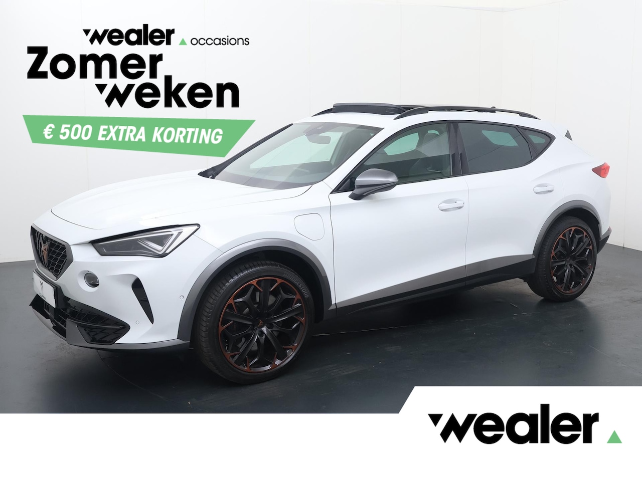 CUPRA Formentor - 1.4 e-Hybrid VZ Copper Edition | 245 PK | SoH 100% | Adaptive Cruise Control | 360 graden - AutoWereld.nl