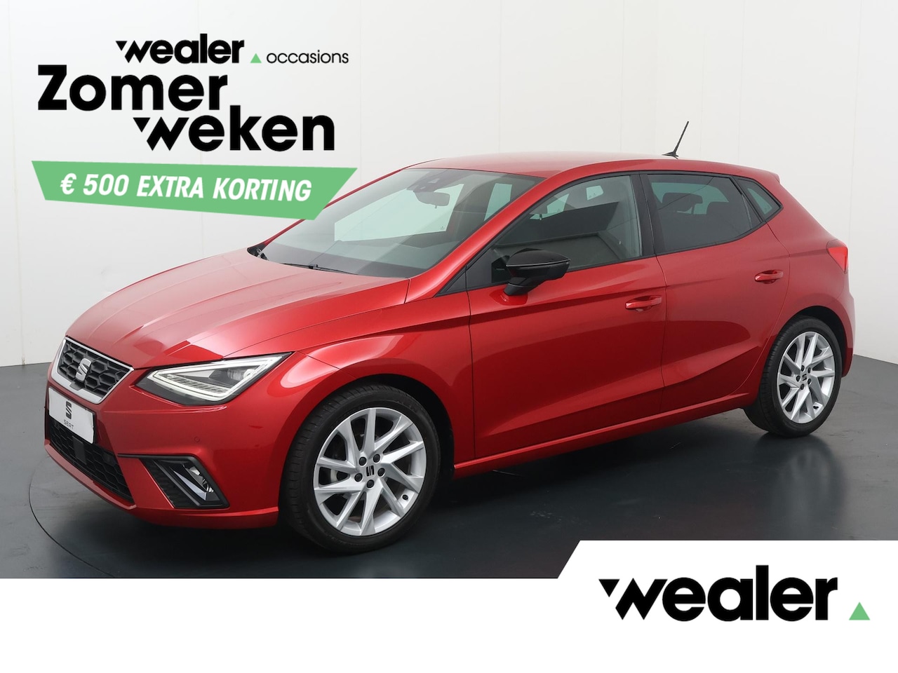 SEAT Ibiza - 1.0 EcoTSI FR Business Intense | 95 PK | Achteruitrijcamera | Adaptive cruise control | Ap - AutoWereld.nl