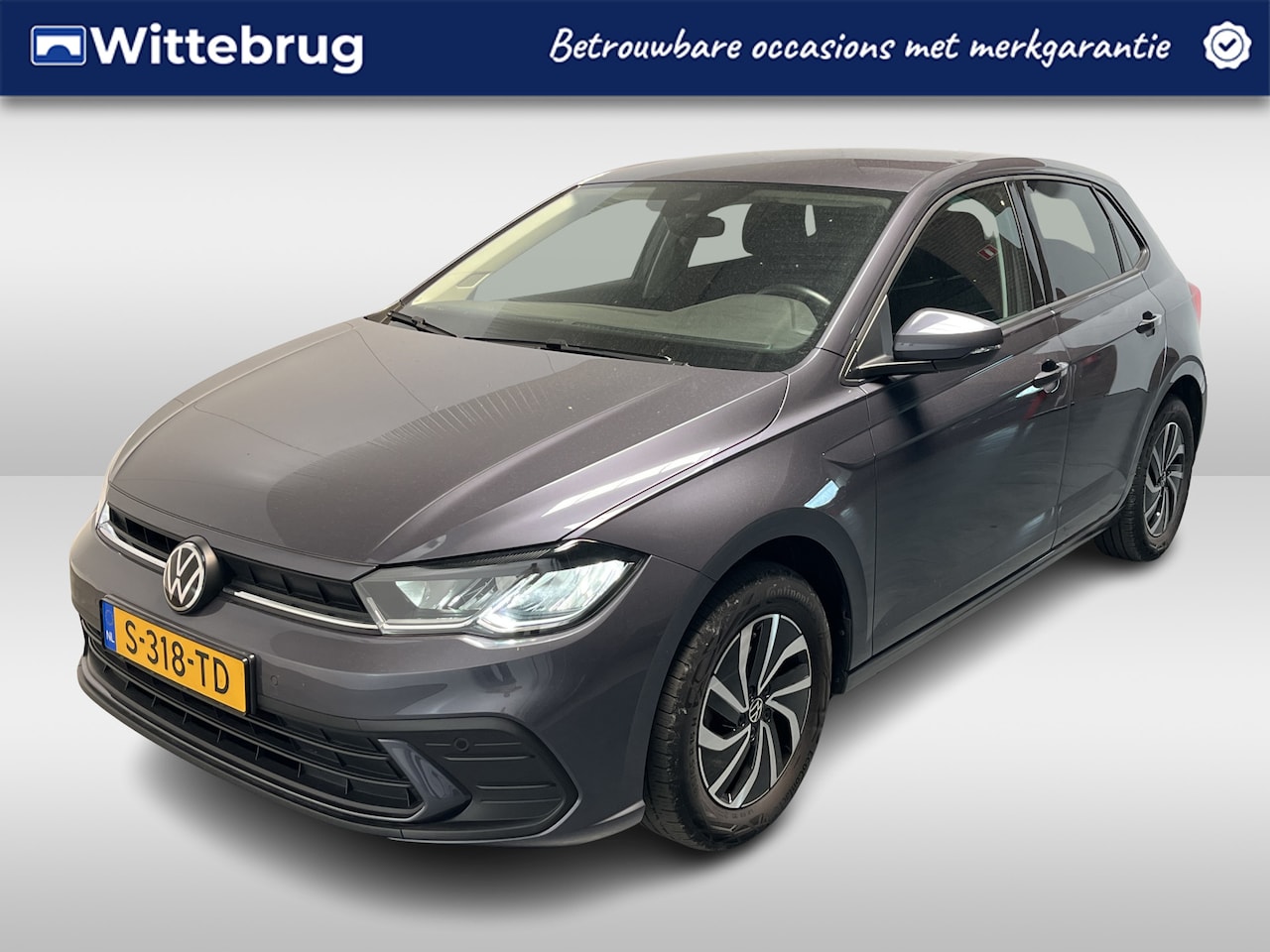 Volkswagen Polo - 1.0 TSI Life / ADAPTIVE CRUISE/ PARKEER SENSOREN V+A/ APP-CONNECT/ GETINT GLAS/ DIGITAL DA - AutoWereld.nl