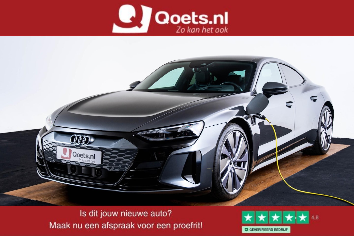 Audi e-tron GT - 93 kWh B&O - Head up - Adaptive Cruise Assist - Sportstoelen pro - Elektrisch verstelbare - AutoWereld.nl
