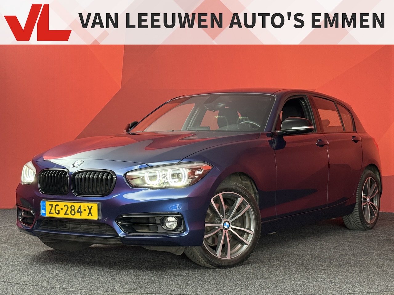 BMW 1-serie - 120d Sport Line Edition M-Pakket | Automaat | Trekhaak | Camera - AutoWereld.nl