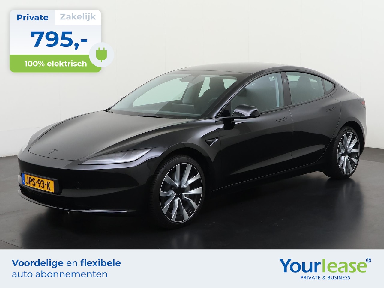 Tesla Model 3 - RWD 60 kWh | All-in 795,- Private Lease | Direct uit voorraad - AutoWereld.nl
