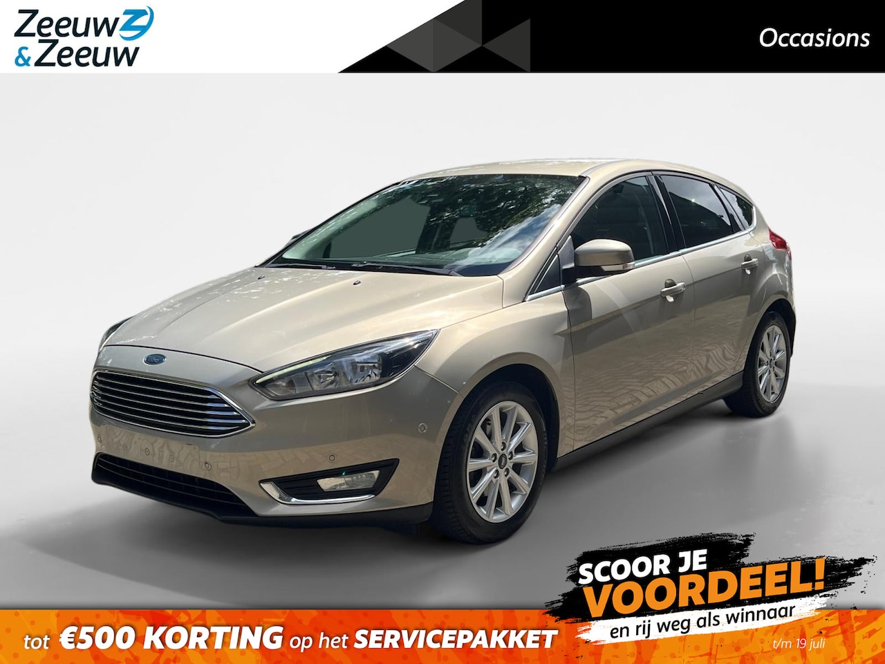 Ford Focus - 1.0 First Edition | Navigatie | Parkeersensoren | Parkeercamera | Climate Control | Cruise - AutoWereld.nl