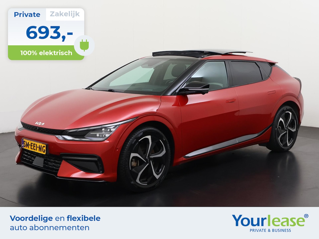 Kia EV6 - GT-Line 77.4 kWh | All-in 693,- Private Lease | Direct uit voorraad - AutoWereld.nl