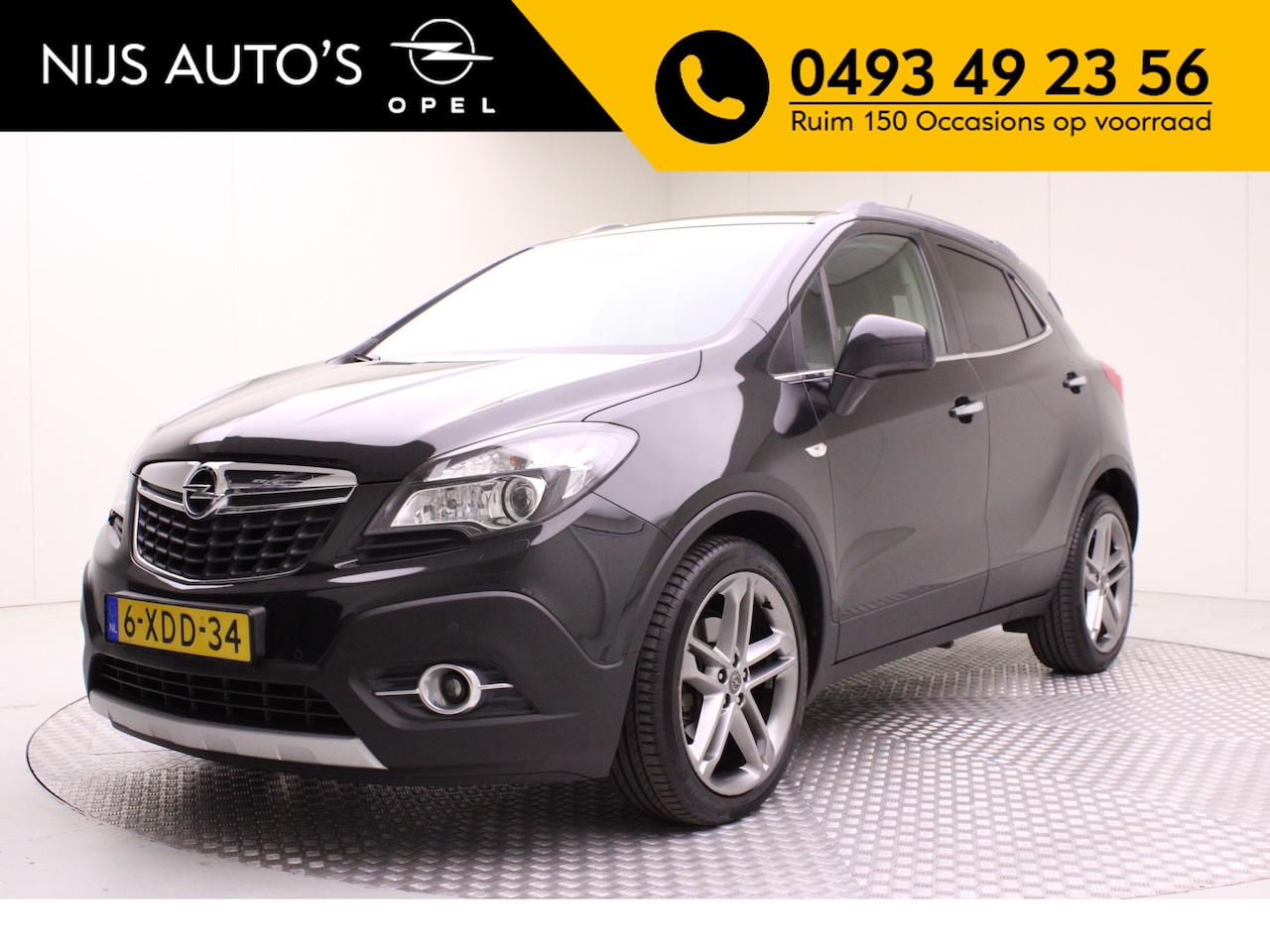 Opel Mokka - 1.4 T Cosmo | afn. trekhaak | climate control | pdc v/a+camera | navigatie | cruise contro - AutoWereld.nl