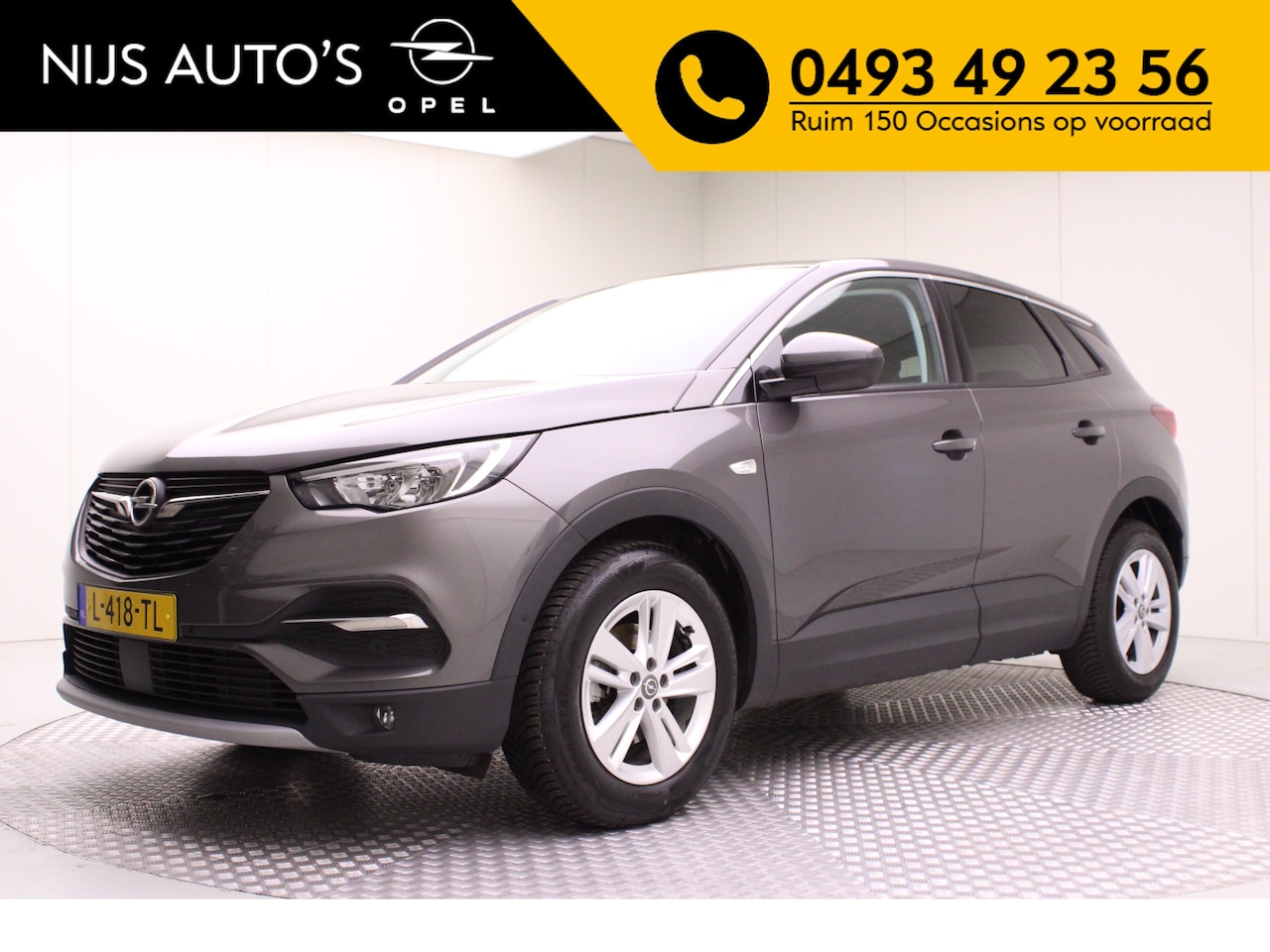 Opel Grandland X - 1.2 Turbo Innovation | trekhaak | dealer onderhouden | navi | pdc v/a+camera | carplay | c - AutoWereld.nl